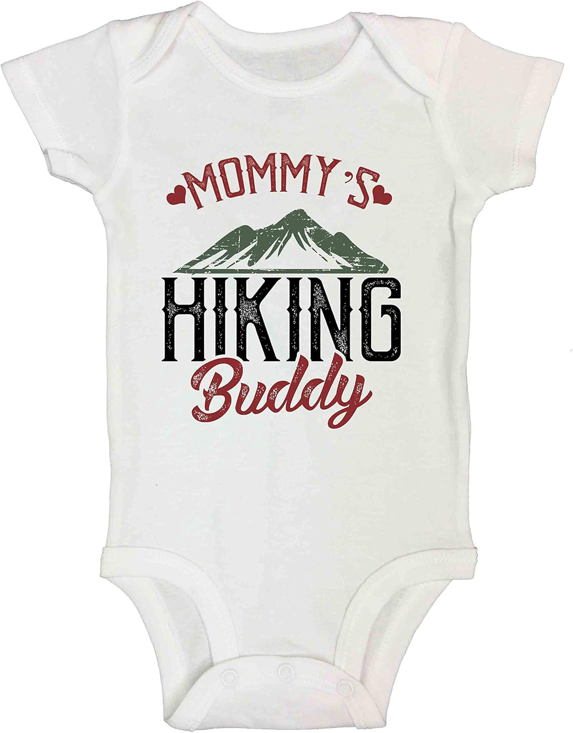 Mommy's Hiking Buddy Baby Romper - Little Royaltee