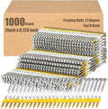 21 Degree Framing Nails, 2 in x 0.12 in - Ring Shank Galvanized (1000)