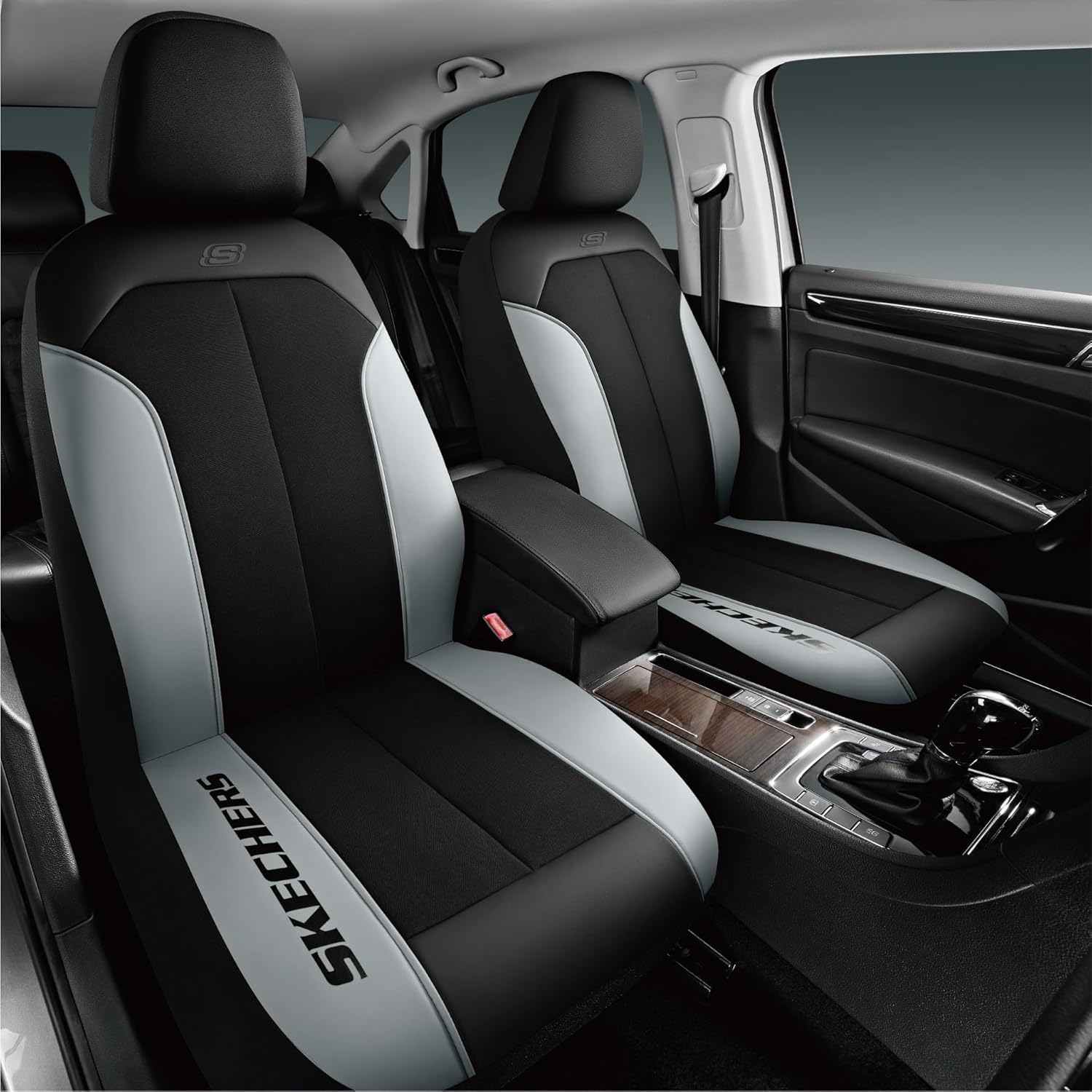 Skechers Car Seat Covers - Waterproof Oxford Cloth Protection