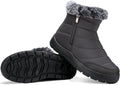 Women's Winter Snow Boots Waterproof Ankle Booties - Warm Fur Lined