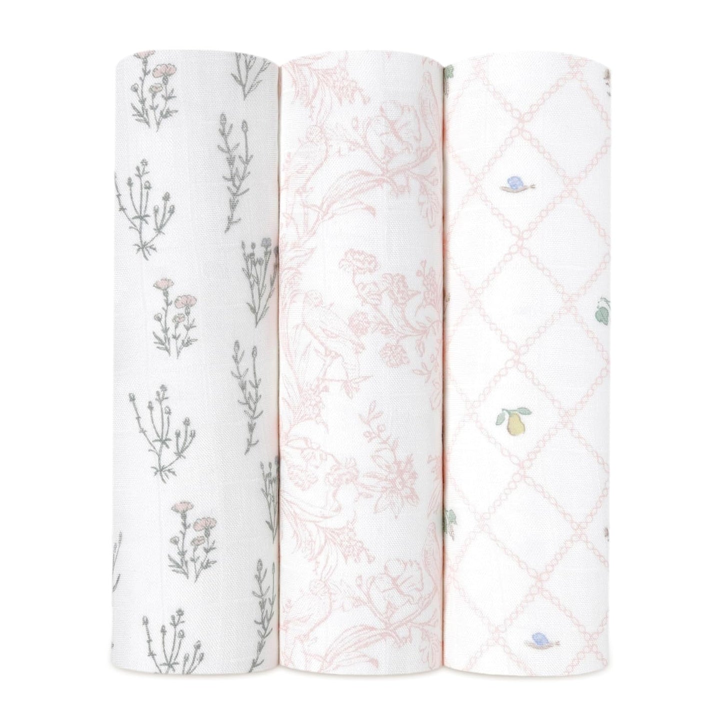 aden + anais Silky Soft Swaddle Blanket for Newborns & Infants