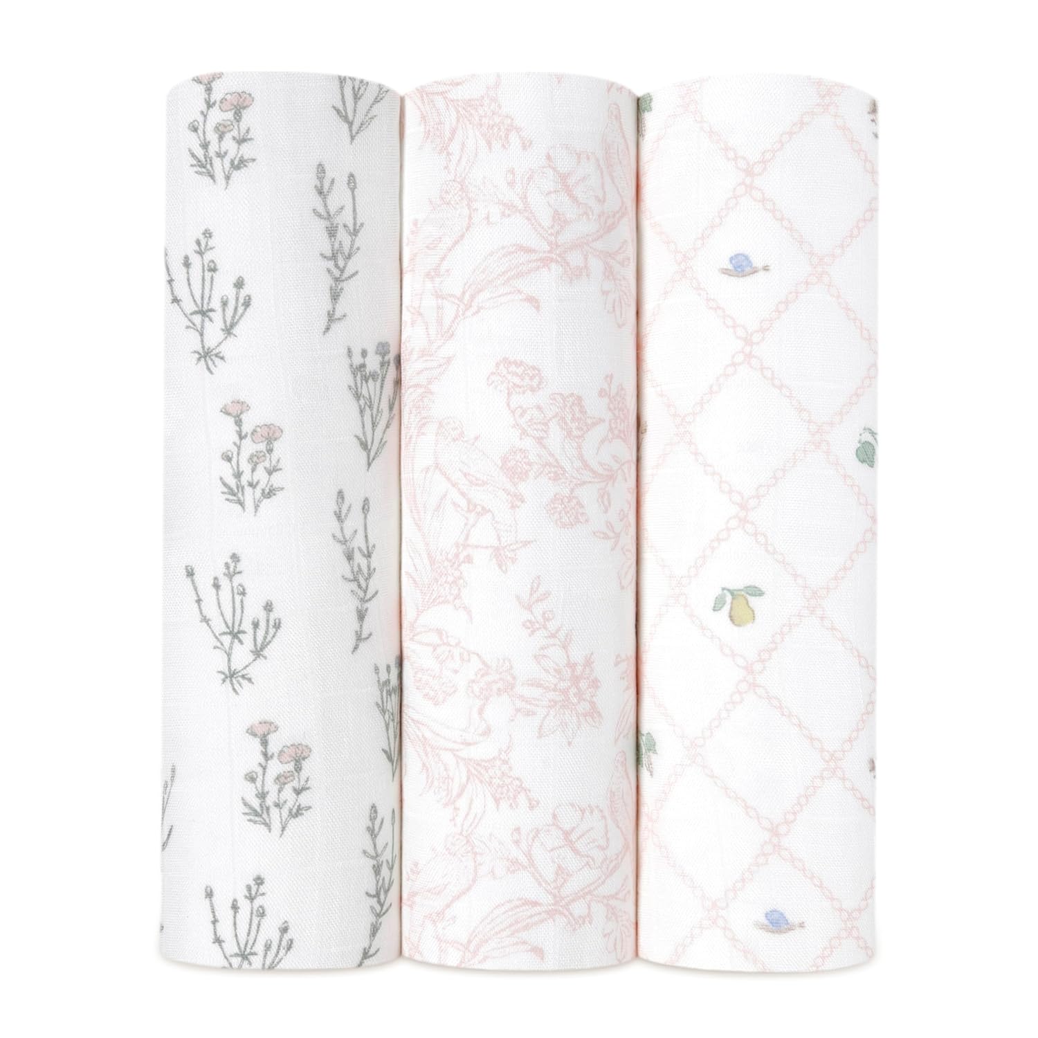 aden + anais Silky Soft Swaddle Blanket for Newborns & Infants