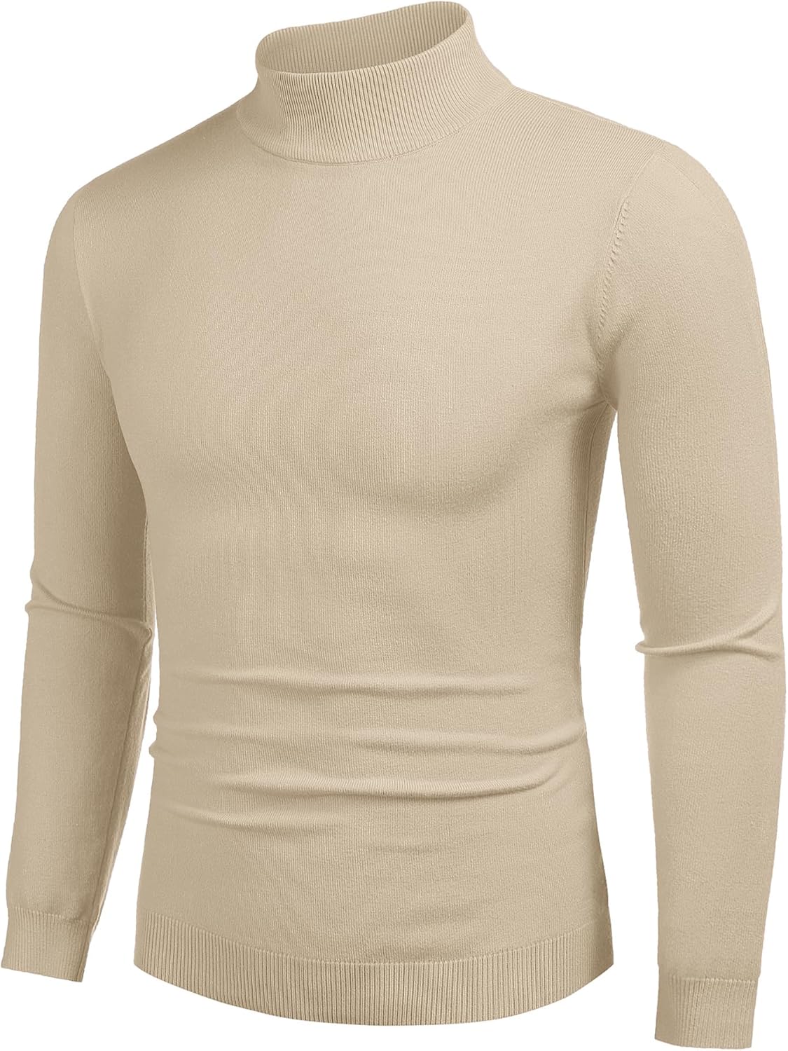 COOFANDY Mens Mock Turtleneck Slim Fit Pullover Sweater Review