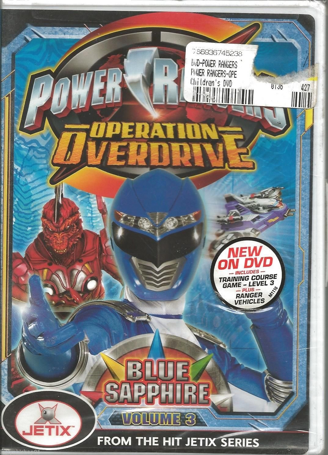 Power Rangers Operation Overdrive DVD - Action-Packed Adventure!