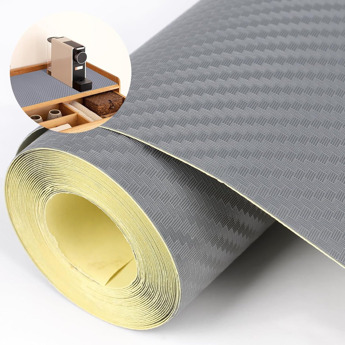Self-Adhesive Shelf Liner for Kitchen and Home Surfaces