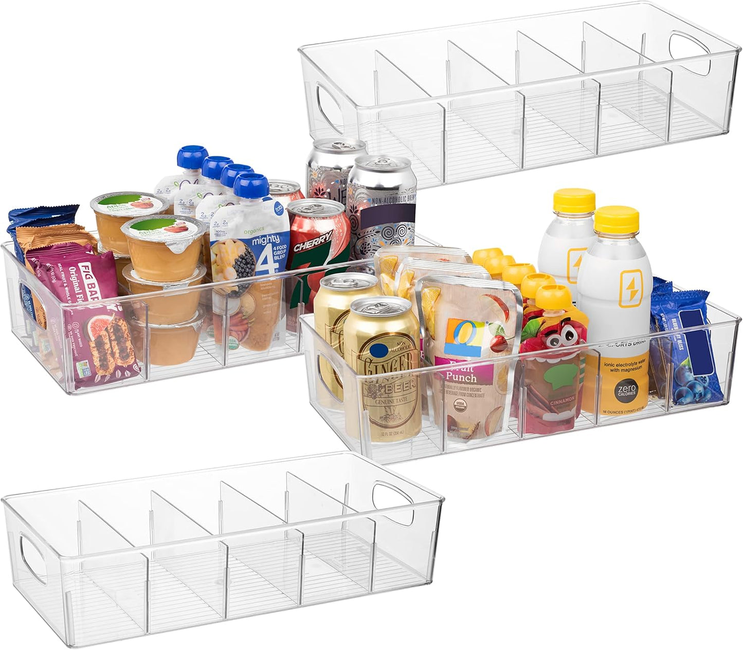 ClearSpace Plastic Pantry Organization Bins for Kitchen Storage