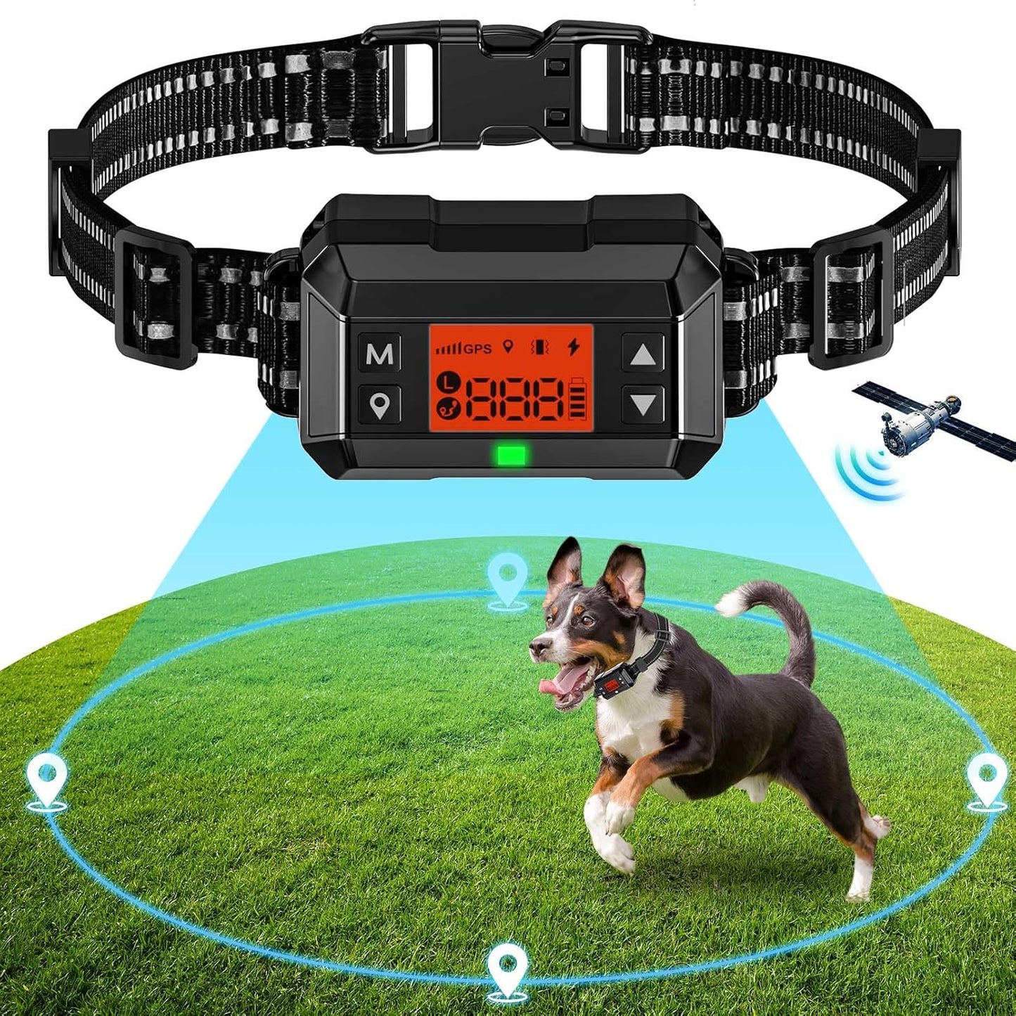 GPS Wireless Dog Fence System for Safe Outdoor Pet Containment