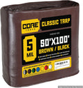 Core Tarps Classic 5 Mil Tarp Cover - Heavy Duty Waterproof Protection