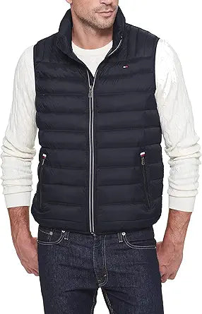 Tommy Hilfiger Men's Lightweight Ultra Loft Quilted Puffer Vest