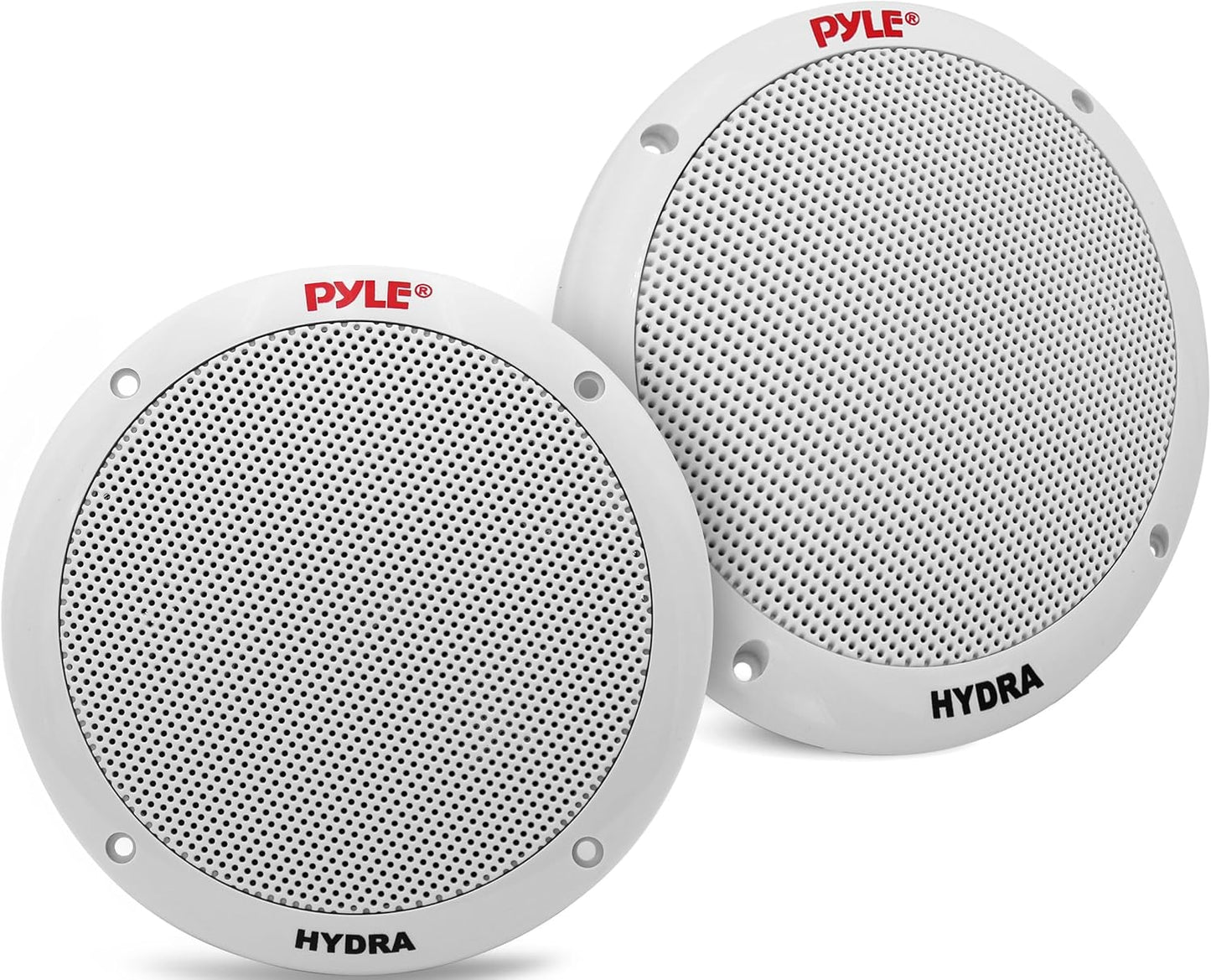 Pyle 6.5 Inch Dual Marine Speakers - Powerful 400W Outdoor Sound