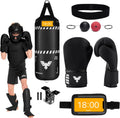 Kids Boxing Punching Bag Set 2.5ft - Youth Heavy Bag Kit for Training
