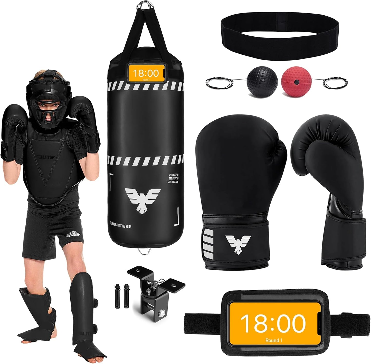 Elite Sports Youth Boxing Set - Train like a Champ!