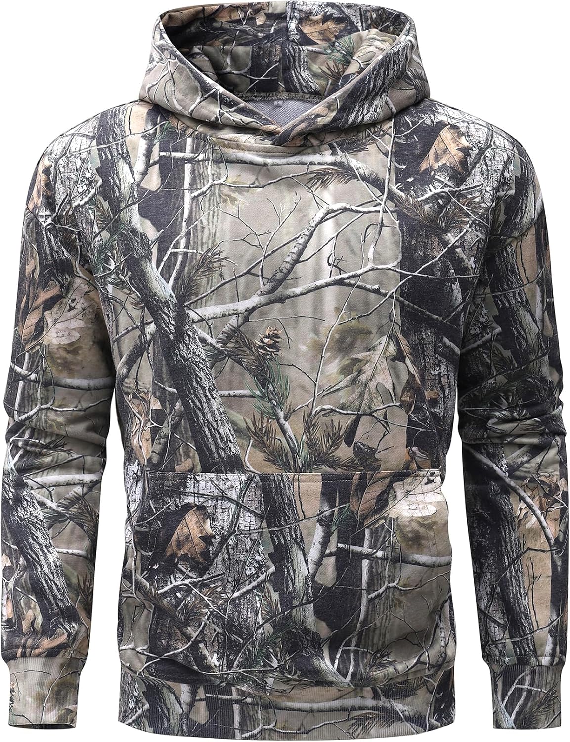 Flygo Camo Maple Leaf Hoodie: Stylish & Comfortable