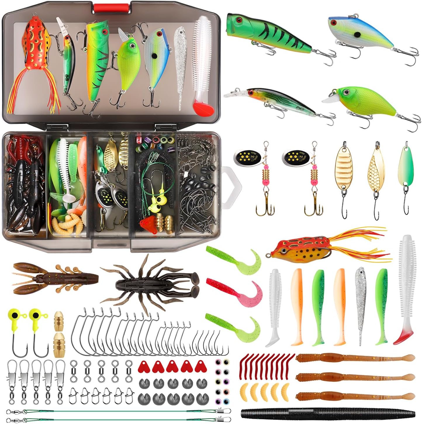 GOTOUR Ultimate Fishing Lures Kit - Catch More Fish!