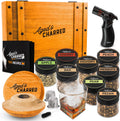Cocktail Smoker Kit with Torch & Wood Chips for Whiskey Lovers