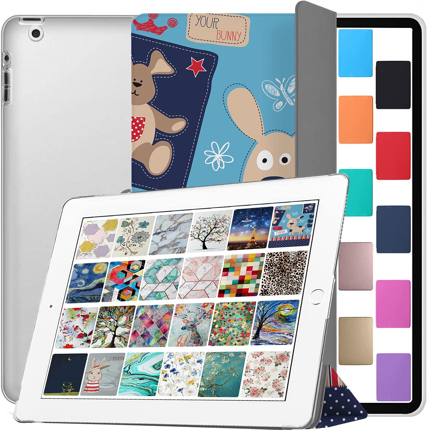 DuraSafe Cases for iPad 9.7 Inch - Puppy Friend Design