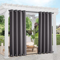 NICETOWN Outdoor Curtains 2 Panels W52 x L95 - Waterproof Windproof