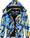 Boy's Waterproof Ski Jacket Warm Winter Snow Coat - Windproof, Fleece