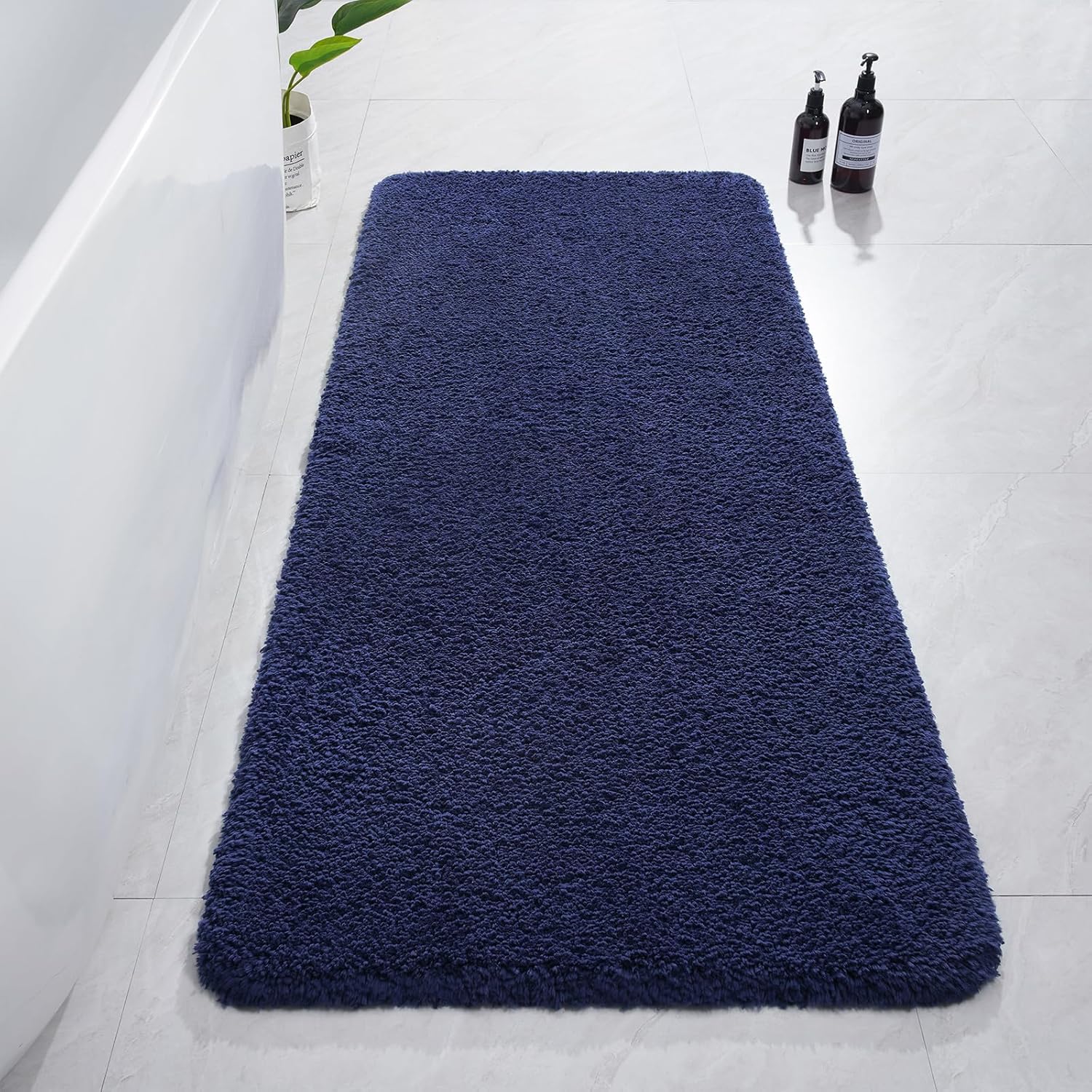 AROGAN Luxury Long Bathroom Runner Rug for Soft Comfort