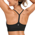 CRZ YOGA Butterluxe Womens Y-Back Racerback Sports Bra - Ultra Soft