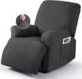 Extra Wide Recliner Chair Cover for 35-46 in Recliners - Soft Dark