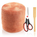 Copper Mesh Rodent Control Roll 5 in x 32 ft - Durable Hole Blocker