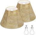 Rustic Lamp Shades Set of 2 for Table and Bedside Lamps