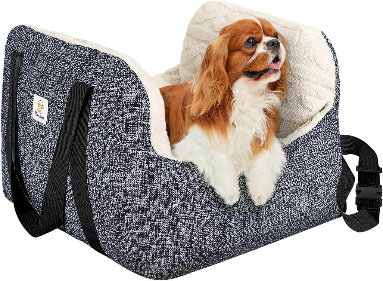 Pawaboo Dog Car Seat for Small Dogs: Safe & Comfortable