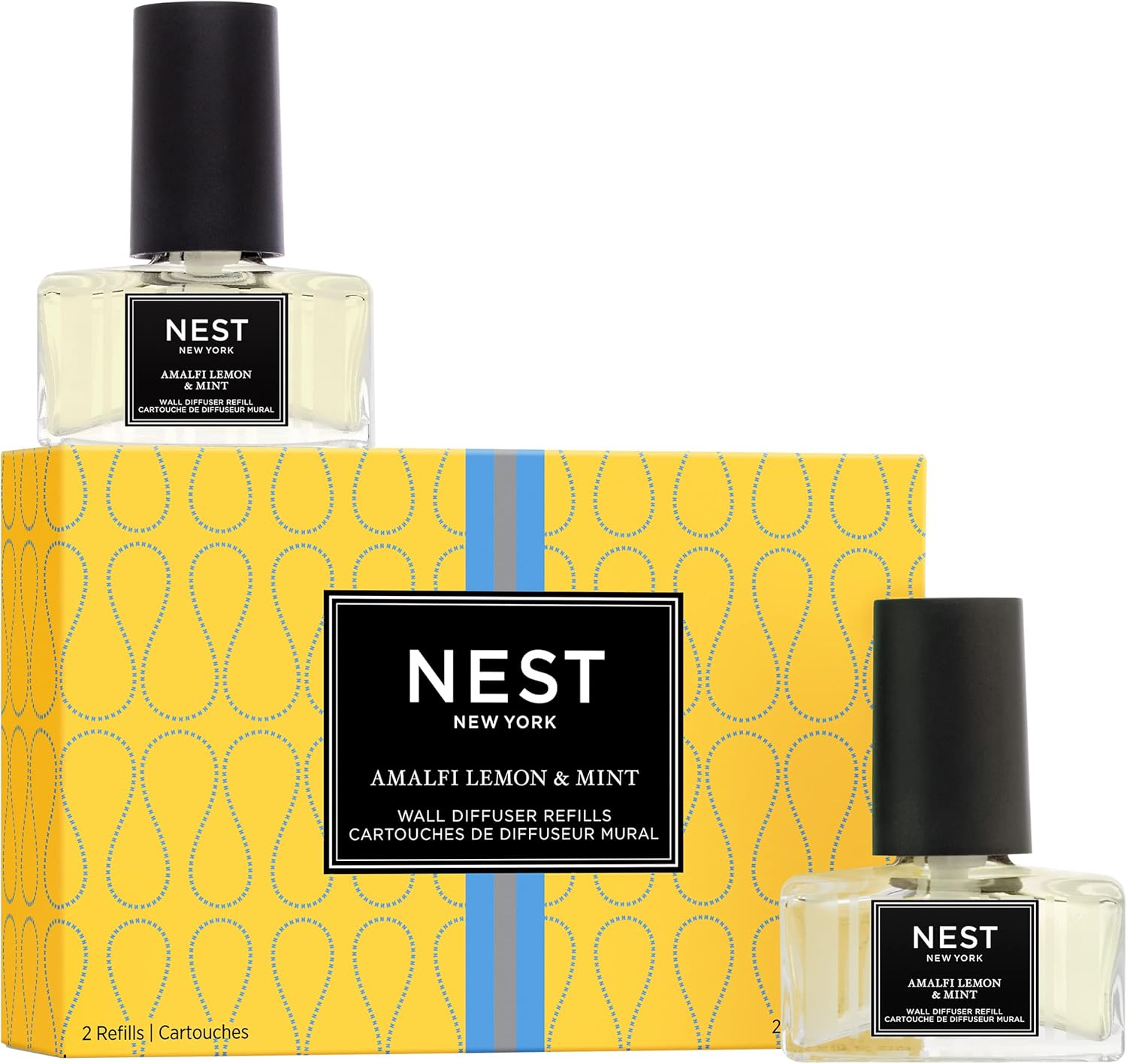 NEST New York Wall Diffuser Refill Vials for Fresh Citrus Scent