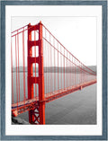 18x24 Blue Picture Frame for 16x20 Art - Ready to Hang