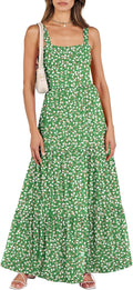Women's Casual Maxi Dress by ANRABESS for Summer Outings
