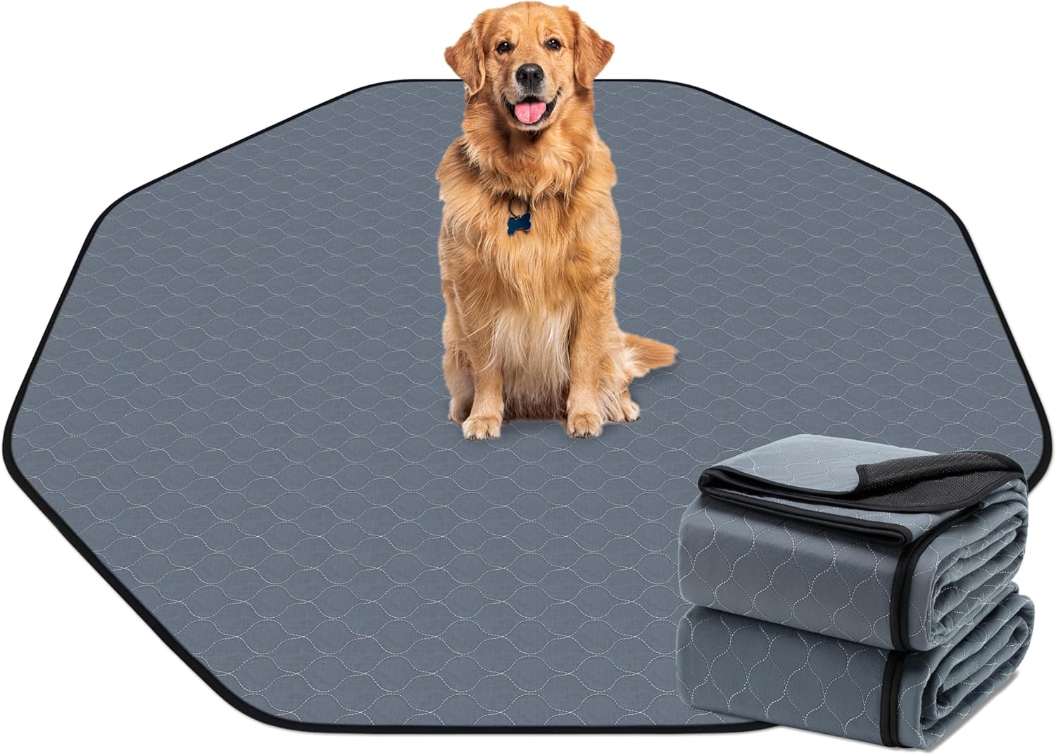 Washable Pee Pads for Dogs - Super Absorbent Non-Slip Design