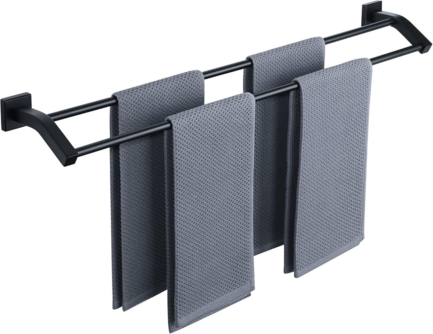 Alise Bath Double Towel Bars for Bathroom - Heavy Duty Design