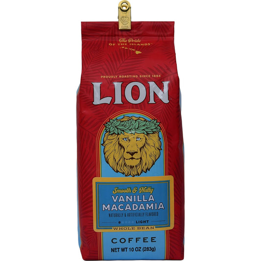 Aloha-Inspired Vanilla Macadamia Light Roast Whole Bean Coffee
