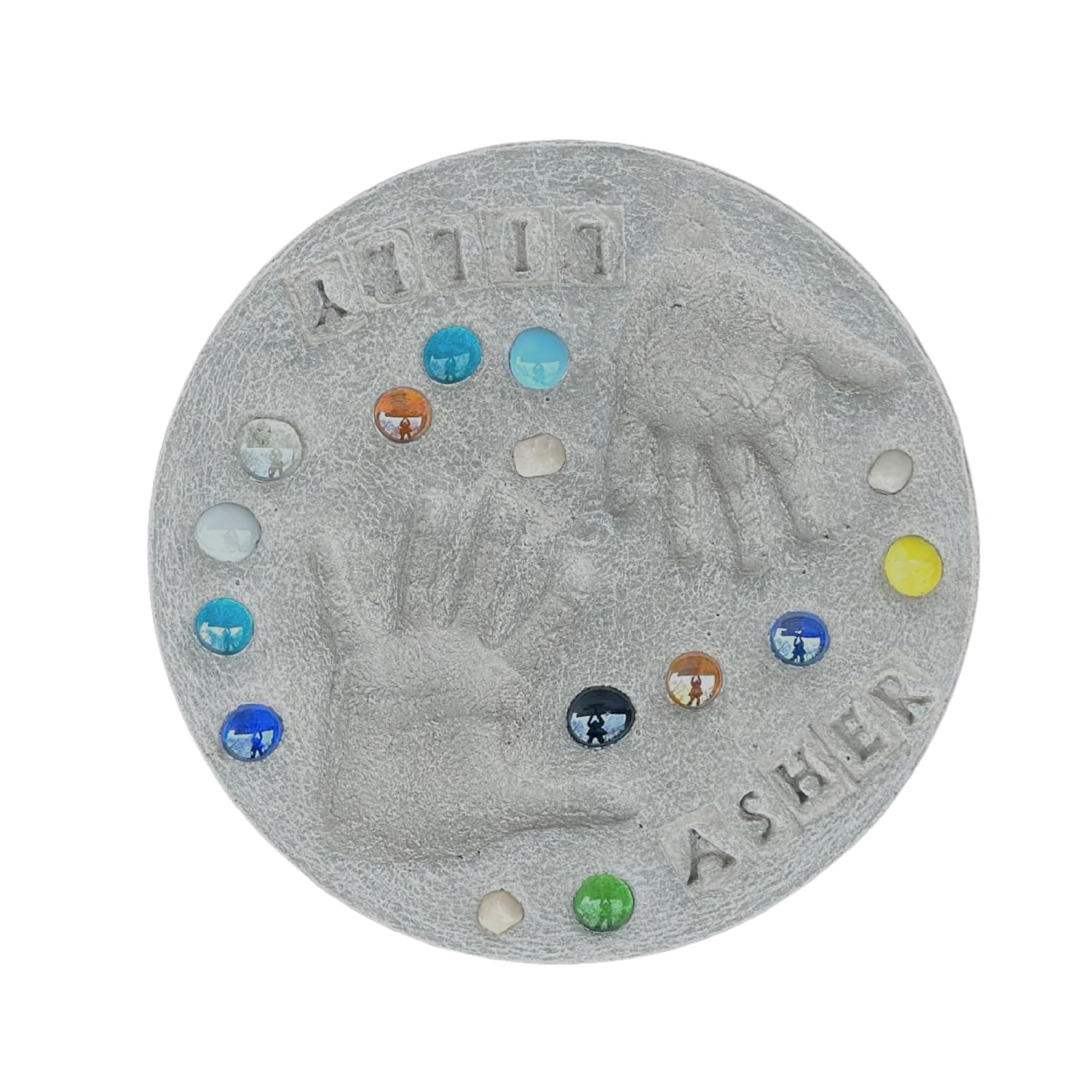 Large DIY Stepping Stone Kit for Personalized Garden Decor