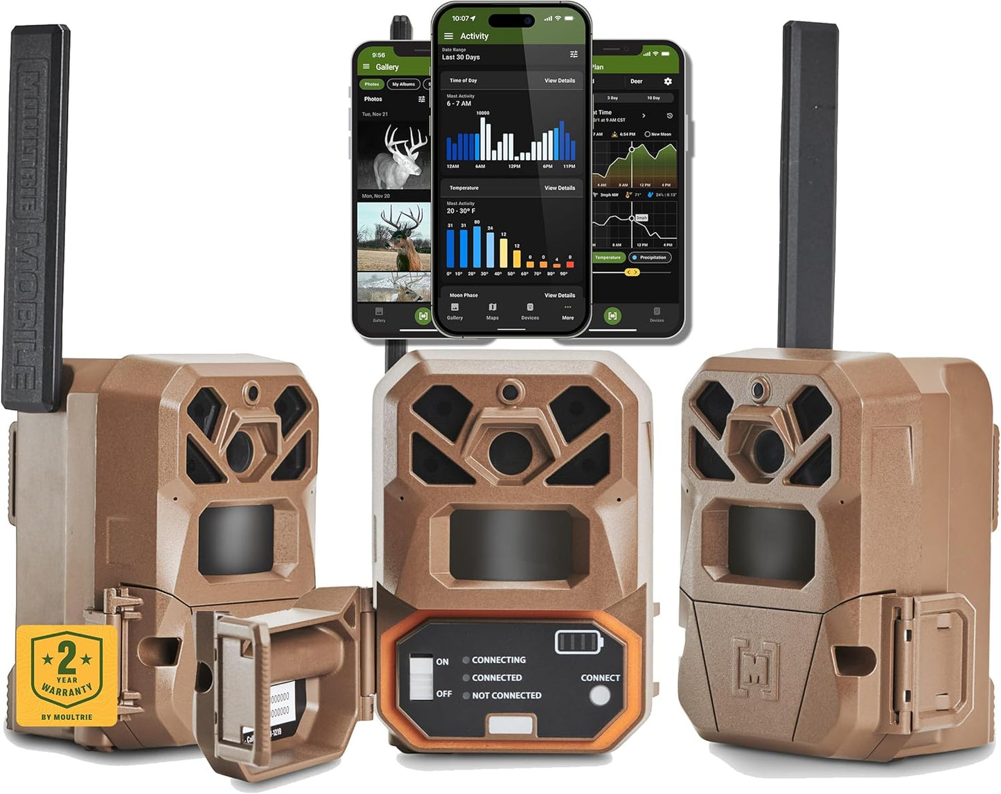 Moultrie Edge 2 Cellular Trail Camera with 36MP Imaging
