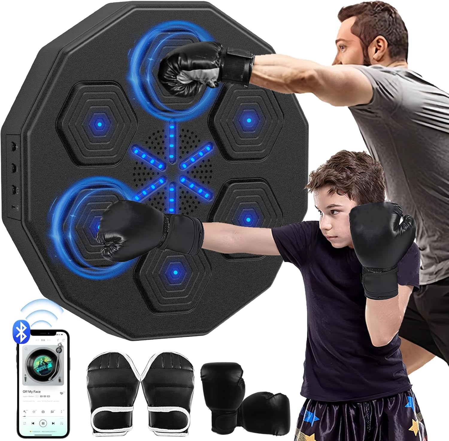Smart Musical Boxing Wall Mount - Focus Training