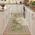 Vintage Impressionist Kitchen Runner Rug to Enhance Any Room