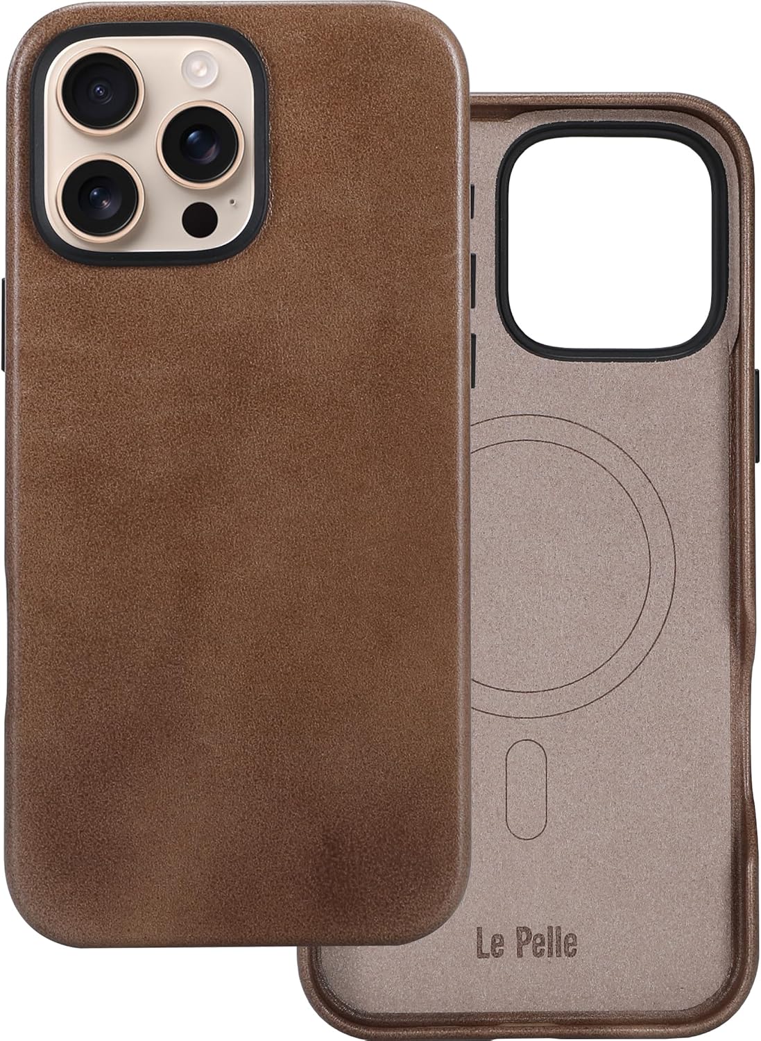 Handcrafted Premium Italian Leather Case for iPhone 16 Pro Max