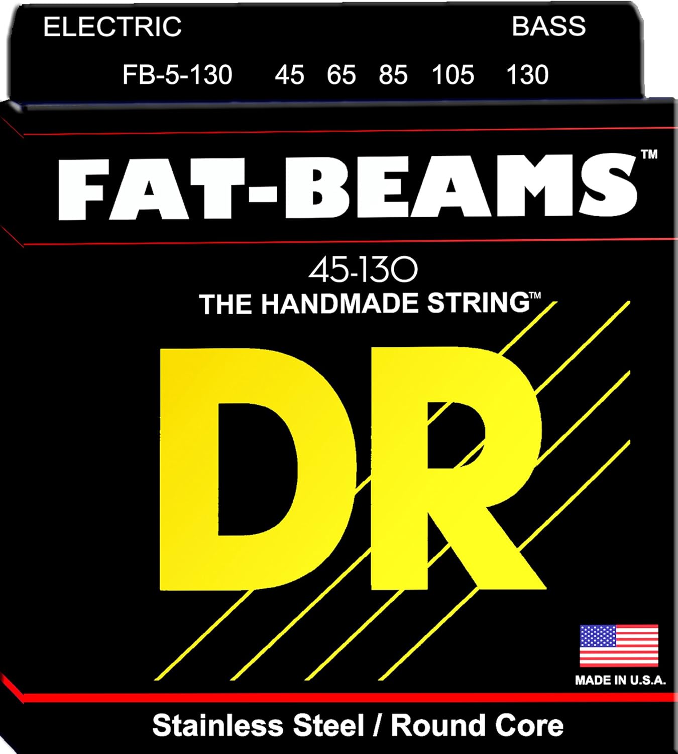 DR Strings FAT-BEAM Bass Strings - Ultimate Clarity