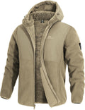Pioneer Camp Men's Polar Fleece Jacket for Winter Warmth