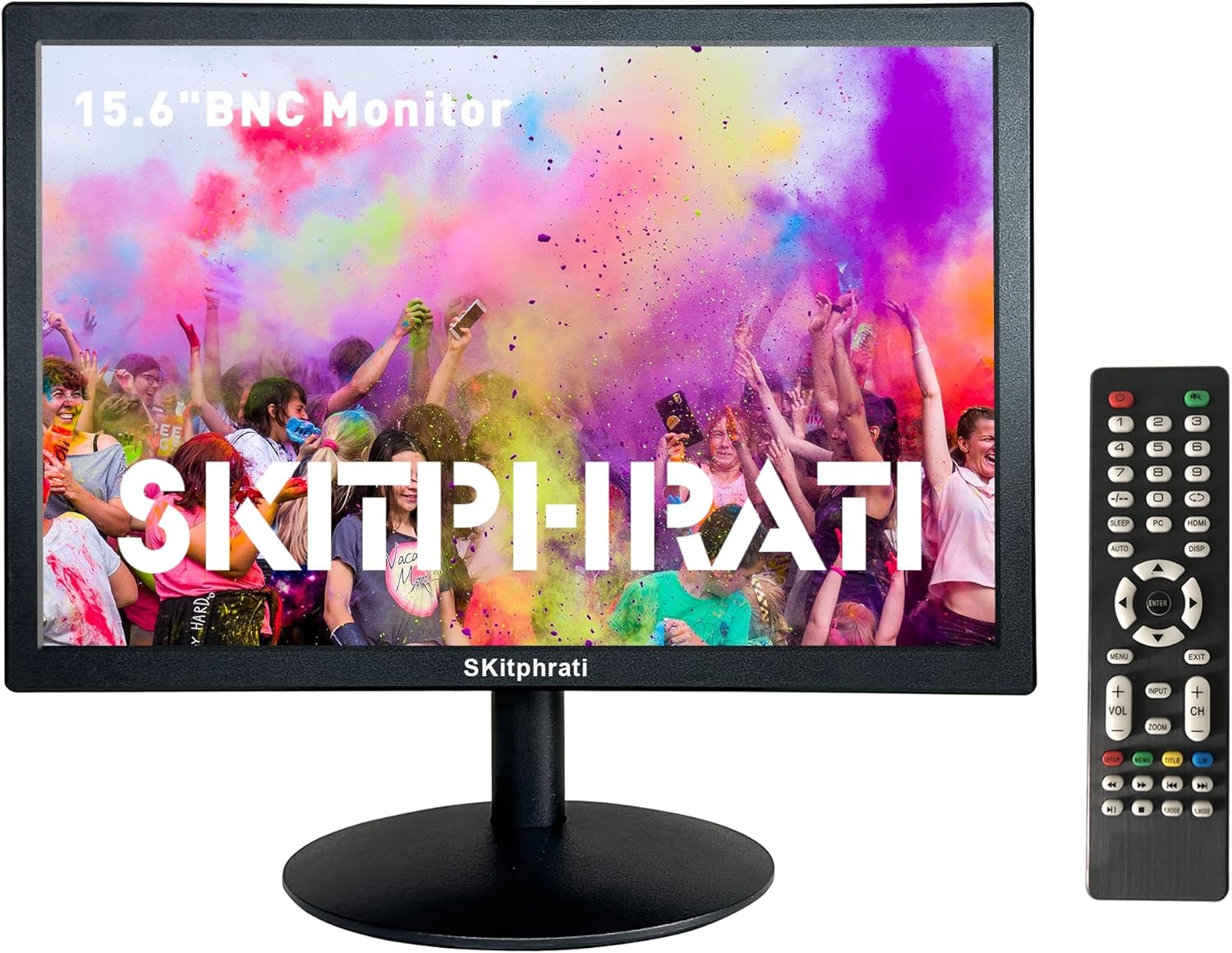 Compact 15.6 HD Monitor with Multiple Ports!