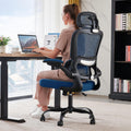 TRALT Office Chair Ergonomic Desk Chair - High Back Comfort for Long