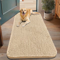 Smiry Dog Door Mat for Muddy Paws 48x30 - Absorbs Moisture and Dirt