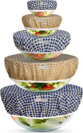 Lil Things Beeswax Bowl Covers Set of 5 - Reusable Organic Food Wraps