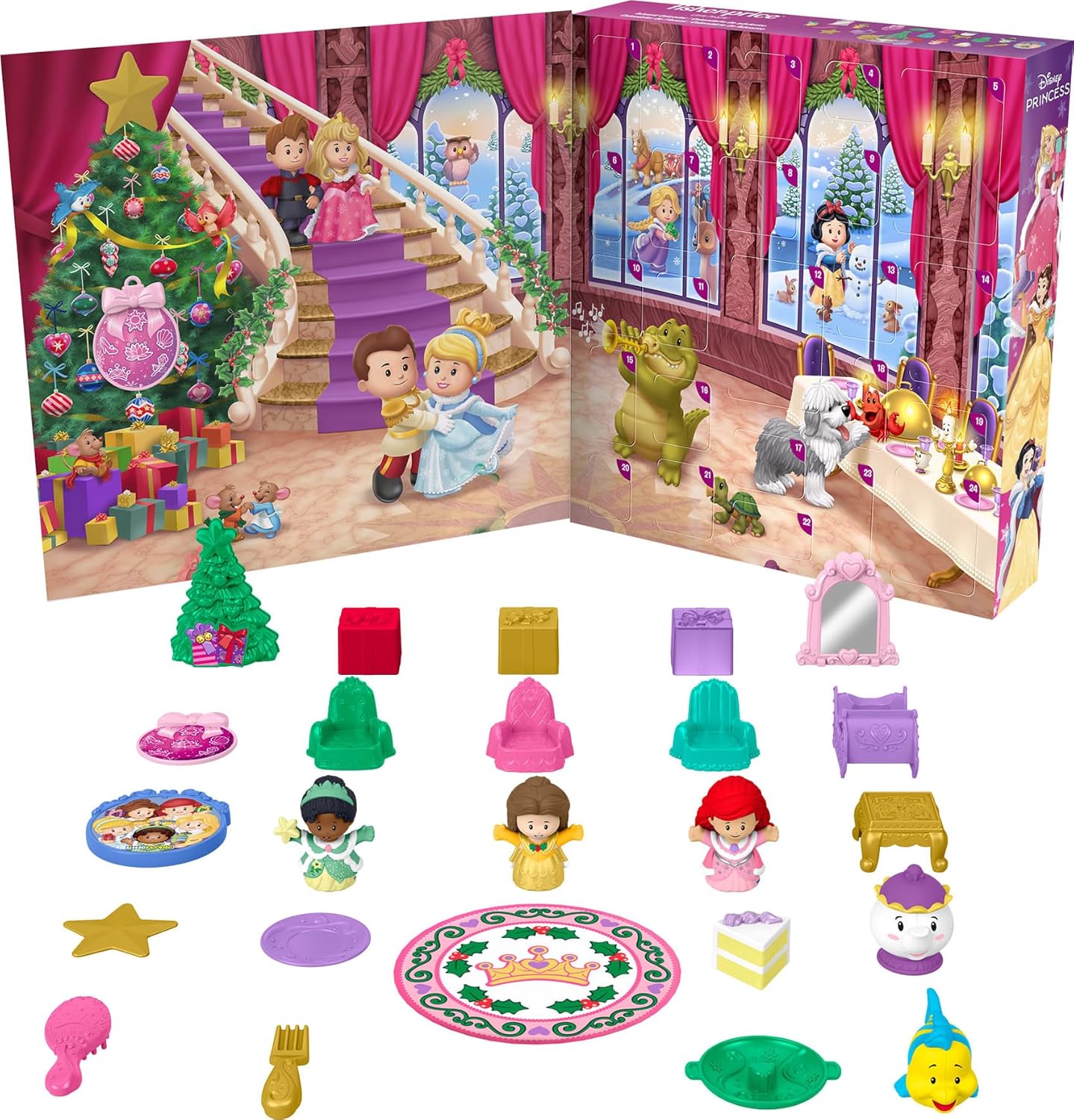Fisher-Price Little People Disney Princess Advent Calendar Fun