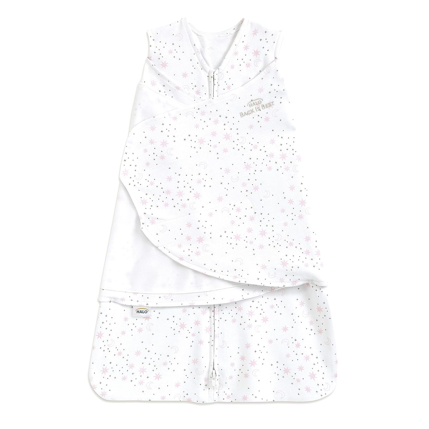 HALO 100% Cotton Sleepsack Swaddle for Safe Baby Sleep