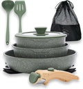 Detachable Handle Nonstick Cookware Set - RV & Oven Safe