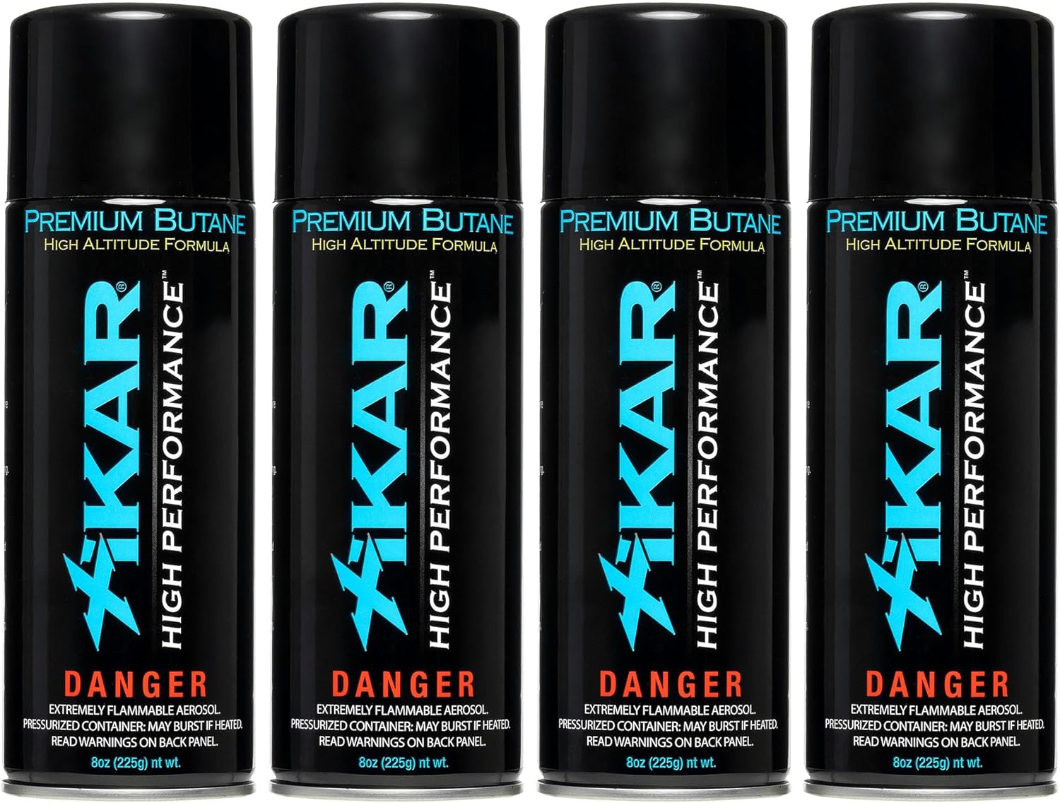 XIKAR PUROFINE Butane Fuel Refill for Lighters - 8 Oz Pack