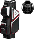 15-Way Golf Cart Bag with Rain Cover - Stable, Organized Play